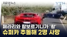 슈퍼카끼리 '쾅'...페라리 탑승자 2명 사망 [지금이뉴스]