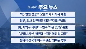 [YTN 실시간뉴스] 빅5 병원 전공의 오늘까지 사직서 제출