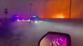 美 텍사스 산불, 서울 5배 면적 태우며 확산