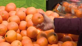 물가, 과일값·유가 뛰며 한 달 만에 3%대 상승