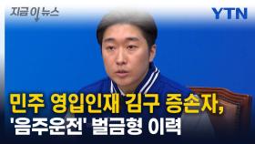 민주 영입인재 김구 증손자, '음주운전' 이력...