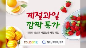 [기업] 쿠팡 로켓프레시, 딸기·오렌지·참외 450톤 최대 30% 할인