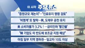 [YTN 실시간뉴스] 美 소비자물가 3.2%↑...금리인하 '빨간불'