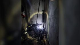 수원 상가 건물 화재로 6명 대피...담배꽁초서 불 추정