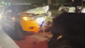 경기 이천 졸음쉼터 부근서 차량 4대 추돌...1명 숨져