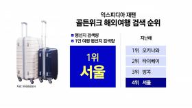 '골든위크' 앞둔 일본, 해외여행 검색 1위는 '서울' [앵커리포트]