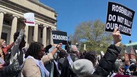 미국 대학가 불붙은 반전 시위...대선 앞두고 '부담'