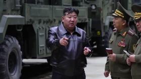 北 김정은, 전술미사일 무기체계 점검...대러 수출 의도?