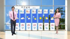 [YTN 날씨 캔버스 5/22] 내일 예년보다 더운 날씨 계속...자외선·오존 주의