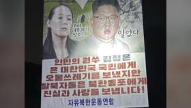 탈북민단체, 대북전단 20만 장 살포...軍 