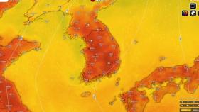 [날씨] 불볕 더위 절정, 경주 35℃, 서울 32.3℃...주말 단비