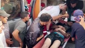 이스라엘, 가자 중부 난민 캠프 폭격...9명 숨져