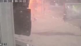 유도 폭탄 '쾅'...우크라이나 제2도시 수십 명 사상
