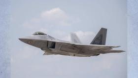 美 F-22 전투기 한반도 출격...'공격 원점 타격' 한미연합훈련