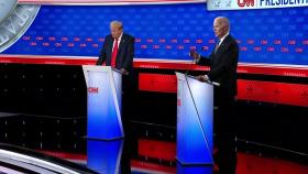 미 대선 첫 TV 토론...바이든 '폭망'에 후보 교체론 급부상