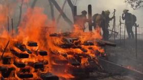 러시아, 백여 년 만의 폭염...미 서부는 폭염에 산불 비상