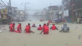 태풍 '개미' 강타 타이완 3명 사망·270여 명 부상...中 긴장