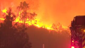 미국 캘리포니아 북부 산불 확산...일부 지역 대피령