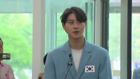 펜싱 사상 첫 2관왕 오상욱, 대전에 '금의환향'