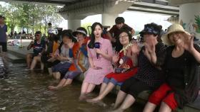 [날씨] 광복절 35℃ 안팎 찜통더위 기승...무더위 속 소나기