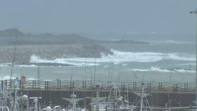 [날씨] 제주도, 제9호 태풍 종다리 직접영향권...최대 고비 접어들어