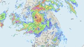 [뉴스UP] 열대저압부로 약화한 태풍, 오전까지는 낙뢰 동반 강한 비