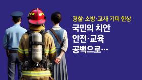 젊은 경찰·소방관·교사가 사라진다 [앵커리포트]