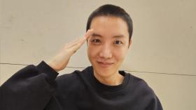 BTS 제이홉 내일 전역...진과 반가운 '투샷' 기대