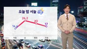 [날씨] 오늘 밤 서늘...내일도 일교차 큰 가을 날씨