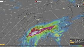 [날씨] 제주시 11월 역대 최고 강수량...밤사이 250mm 더 내린다