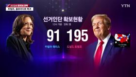 [현장영상+] 2024 미국의 선택...이 시각 개표 상황