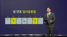 27일? 31일? 임시공휴일 놓고 의견 분분 [앵커리포트]