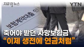 '사망보험금' 죽기 전에 받는다...