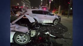 부천 오정산업단지 인근 택시·SUV 충돌...1명 이송