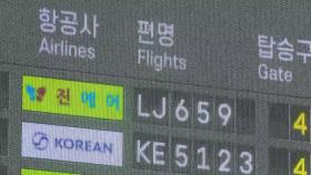 승객 42명 진에어 여객기, 김포공항 비상착륙...
