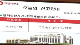 [뉴스퀘어 2PM] 헌재, 한덕수 총리 '탄핵 기각'...쟁점별로 판단 엇갈려