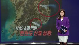 NASA에 찍힌 한반도 산불...영남 곳곳 연기 '자욱' [앵커리포트]