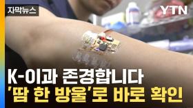 [자막뉴스] 단순한 패치 아니다...땀 닿자 '몸 속 건강' 순식간에 확인