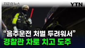 음주 단속 경찰관 치고 도망간 남성...