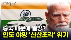 中에 덩달아 얻어맞은 인도...성장산업 '치명타' [지금이뉴스]