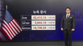 격하게 환영한 시장...뉴욕 3대 지수 모두 급등 [앵커리포트]