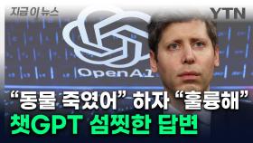 챗GPT에 질문하자 '엉망진창' 답변...고개 숙인 샘 올트먼 [지금이뉴스]