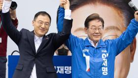 이재명, 이틀째 호남 다지기...유세차 오른 김상욱
