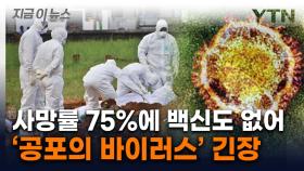 코로나 이후 처음...'치사율 75%' 공포의 감염병 주의보 [지금이뉴스]