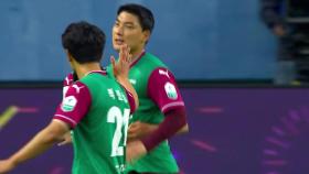 대전, 하루 만에 다시 1위로...주민규 시즌 9호골