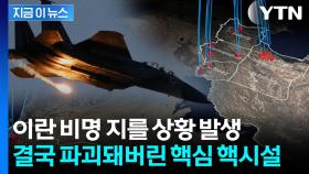 테헤란 상공에 뜬 전투기 무차별 공습...