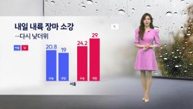 [날씨] 내일 내륙 장마 소강... 다시 낮더위