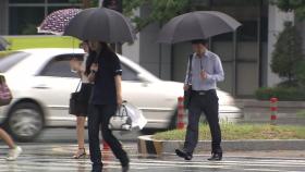 [날씨] 중북부 오후부터 비 시작...낮 동안 '후텁지근'
