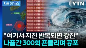 日, 나흘째 300회 넘게 '흔들'...대재앙 예언에 '도카라의 법칙' 공포 [지금이뉴스]