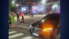 인천 간석동에서 차량이 오토바이 추돌...1명 경상